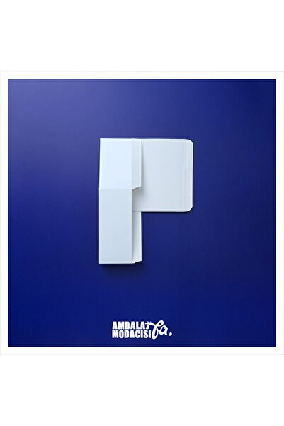 Ambalaj Modacısı Kurabiye Kutusu ( 25 Adet ) Çok Amaçlı Kutu Küçük Boy Beyaz ( 15x11x6 Cm )