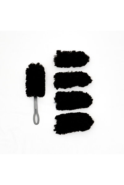 Pro Clean Official Pamatuf praf 360 Fluffy Duster Black Pro Clean cu 5 rezerve