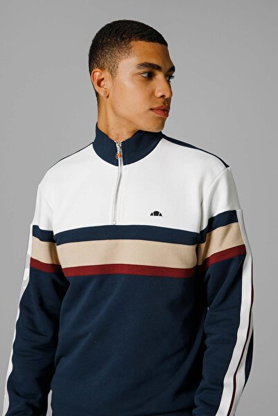 Ellesse Ανδρικό μπουφάν με μισό φερμουάρ EM215-NV