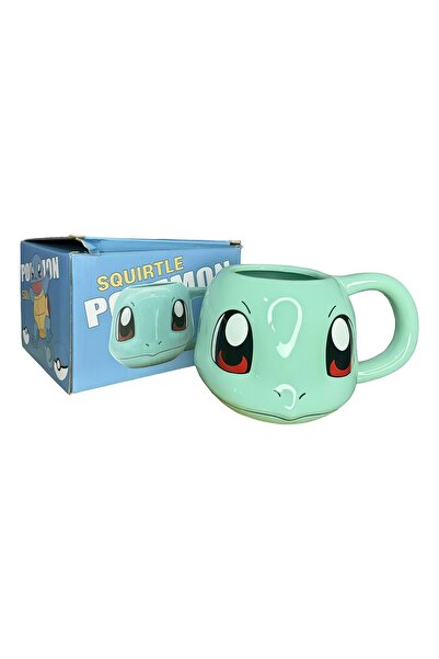 FG KONNİCHİWA Pokemon Ceramic Cute Pikachu Charmander Bulbasaur Jigglypuff Figured Cup 3D Mug Gift