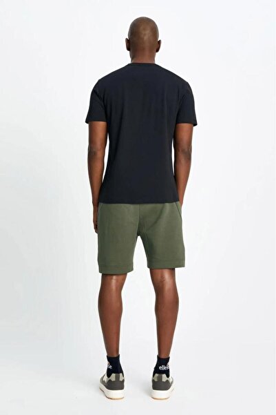 Ellesse Μαύρο Ανδρικό T-Shirt - Μοντέλο EM186