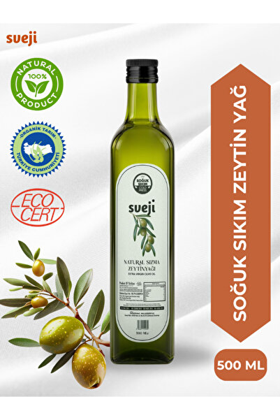 Soğuk Sıkım Naturel Sızma Zeytinyağ -500 ml