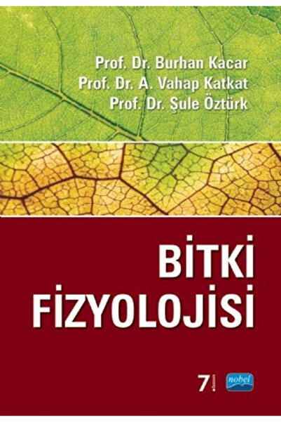 Nobel Akademik Yayıncılık Bitki Fizyolojisi