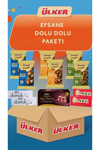 Ülker Efsane Dolu Dolu Mix Paketi