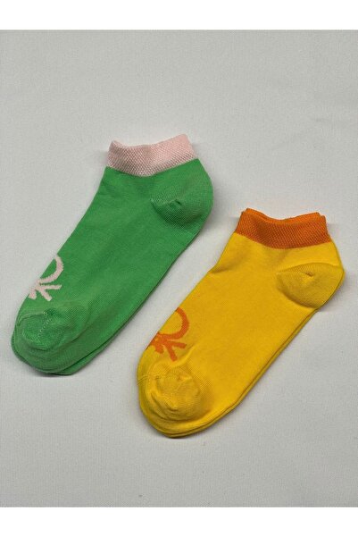 United Colors of Benetton Bnt-w24009 Γυναικείες διπλές κάλτσες Benetton 71279 Ροζ-πούδρα