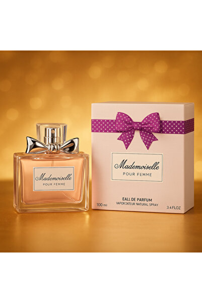 LUXEROM Parfum Femei – Mademoiselle Pour Femme Eau de Parfum 100 ml, Floral-Fructat, Design Elegant