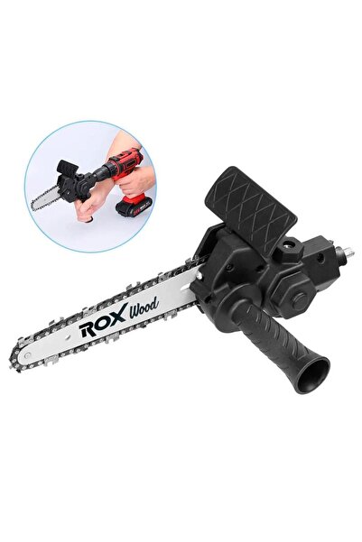 Rox Wood 0270 Matkaba Takılır Zincirli Dal Budama Testere Aparatı