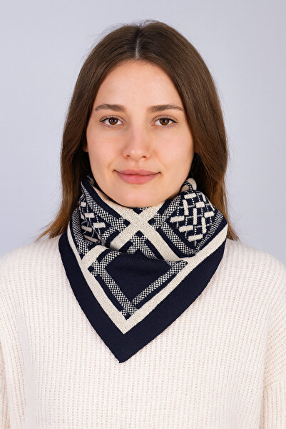 Sebir Moda Desenli Triko Fular