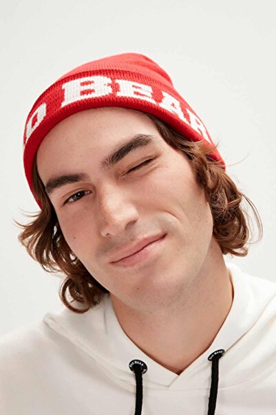 Bad Bear Brand Unisex Beanie 21.02.41.004 Krmzred