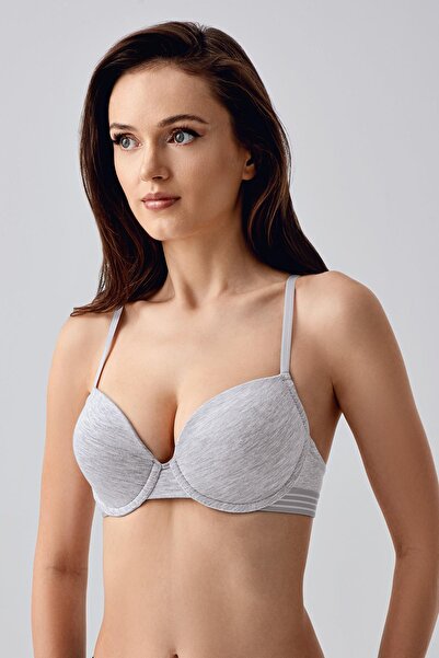 C&City Без підкладки дитячий бюстгальтер C18133 Сірий меланж