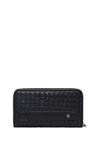 Derimod Erkek Siyah Örgü Cüzdan 000A2D360429