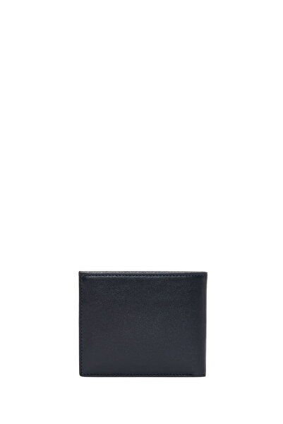 Derimod Men's Navy Blue Leather Wallet 000A2D306918
