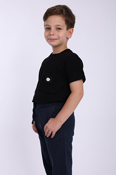 MYRAB DENİM Çocuk Beli Lastikli Kışlık Erkek Ve Kız Unisex Okulluk Pantolon