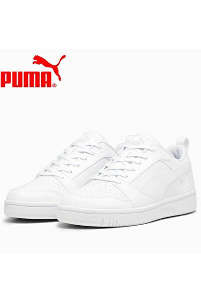 Puma Rebound V6 Low Unisex Sneaker Ayakkabı 392328-03 BEYAZ