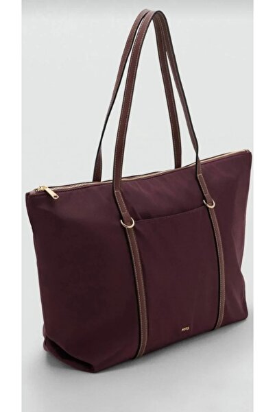 themoiss Geanta Moiss cu maner dublu, culoare burgundy