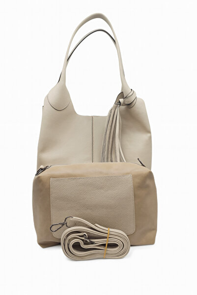 HBS Beige Shoulder Bag