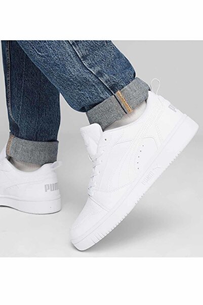 Puma Кросівки Rebound V6 Low Unisex Ayakkabı 392328-03 BEYAZ