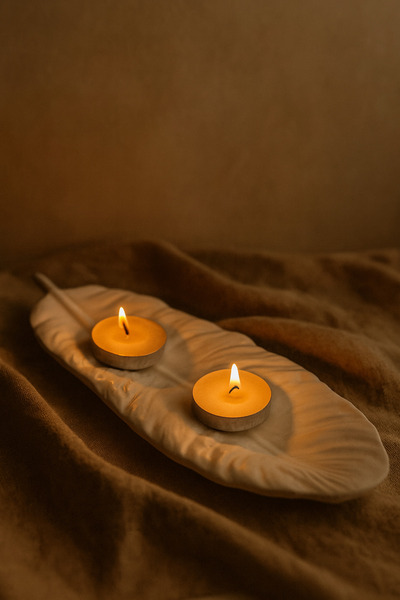 N&E Studio Minimalist Tüy Formunda Dekoratif Takı / Anahtar Tabağı