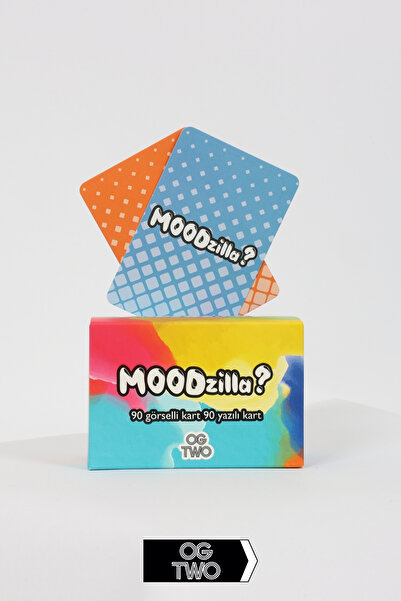 OGTWO MOODzilla Yetişkin Kutu Oyunu - Modun Hangisi Moodun Ne Eğlenceli Aile Grup Arkadaş Kart Oyunu