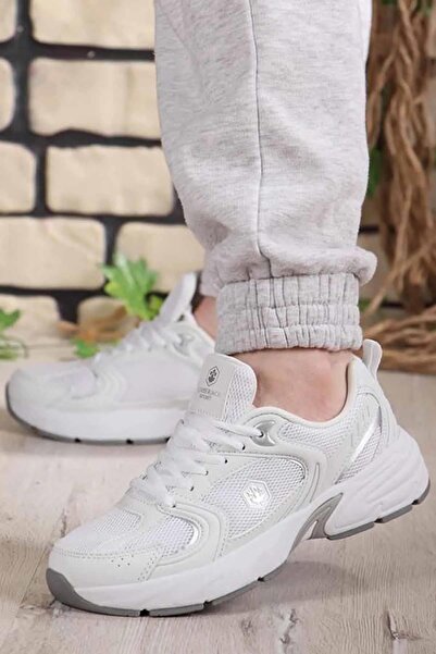 lumberjack Pol BEYAZ Kadın Sneaker Ayakkabı 101499435-6Beyaz-Gri