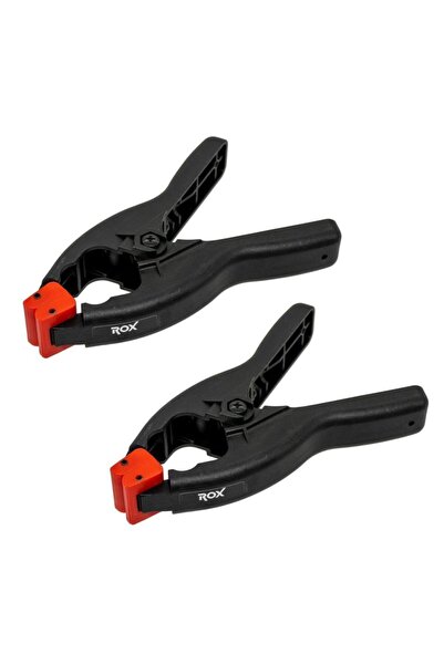 Rox 0152 Yaylı Mandal Tip Kıskaç İşkence 50 mm (2 li)
