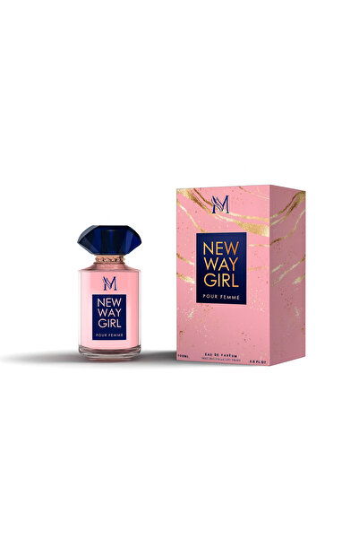 montage Parfum Femei – New Way Girl Pour Femme Eau de Parfum 100 ml, Design L...