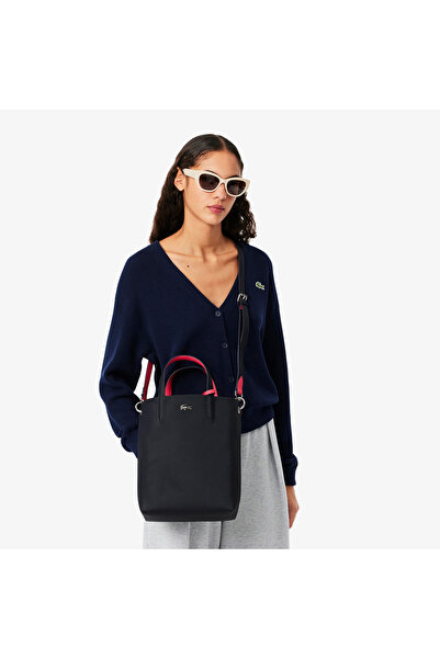 Lacoste Anna Kadın Çift Taraflı Lacivert Omuz Çantası