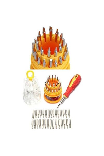 Genel Markalar Premium 31 Parça Yumurta Tornavida Bits Uç Seti Telefon Tamir Saat Elektronik Farklı Metal Başlık