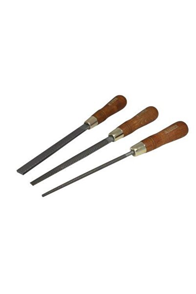 NAREX 854252 Ahşap Törpü Seti İnce Diş 200 Mm 3 Parça