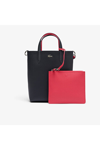 Lacoste Anna Kadın Çift Taraflı Lacivert Omuz Çantası