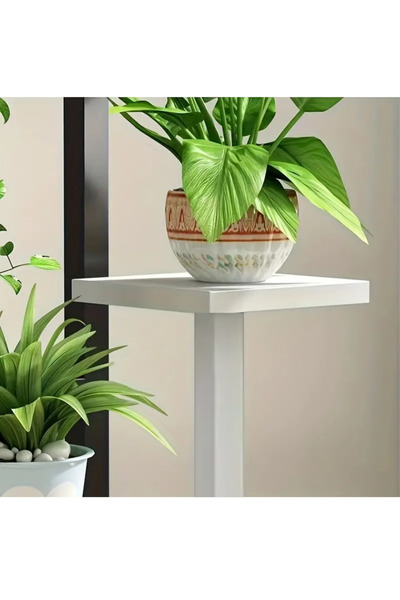 KL HOME Miami Model Çok Katlı Metal Saksı Çiçek Bitki 4 Kat Standı (1 ADET FİYATI) Salon Oturma Balkon