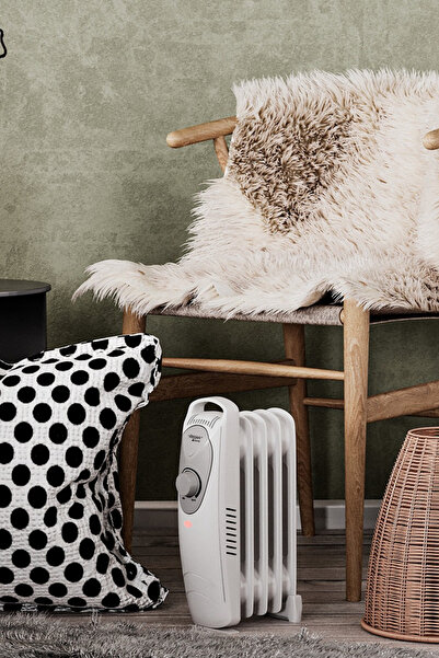 homenter Voltomat 600w 5 Dilim Elektrikli Mini Radyatör