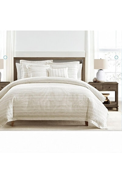 Bee Home Stripe | 100% Cotton Single 8-Piece Duvet Set