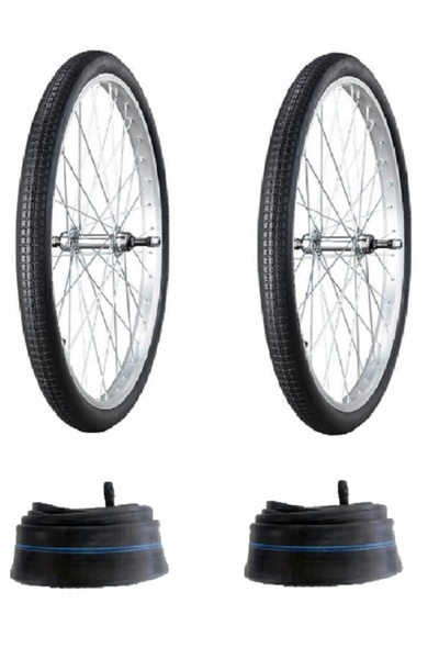 IRC 28 Jant 28x1.1/2 NDA Bisiklet Dış Lastiği X 2 Adet + İç Lastik Seti