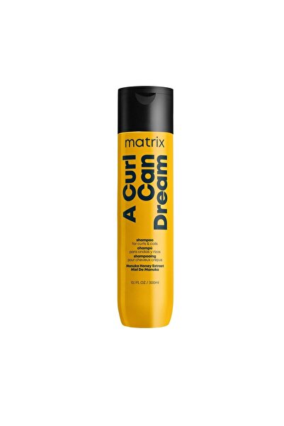 Matrix A Curl Can Dream Shampoo-Moisturizing Shampoo for Curly and Wavy Hair with Manuka Honey, 300ml