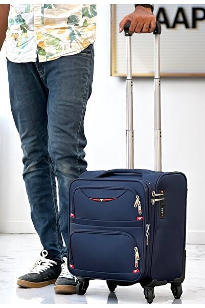 ZAAPPY Pilot Carry-On Cabin Luggage – 18 Inch Trolley Bag for 2-3 Days Business Trips, Lightweight