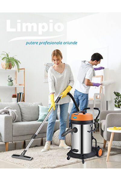 LİMPİO Aspirator multifunctional LWD-60X2, 2400 W, Putere aspirare 350 W