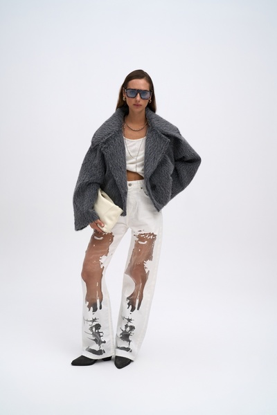 BOHEMAİ Salnor Basic Ekru Crop