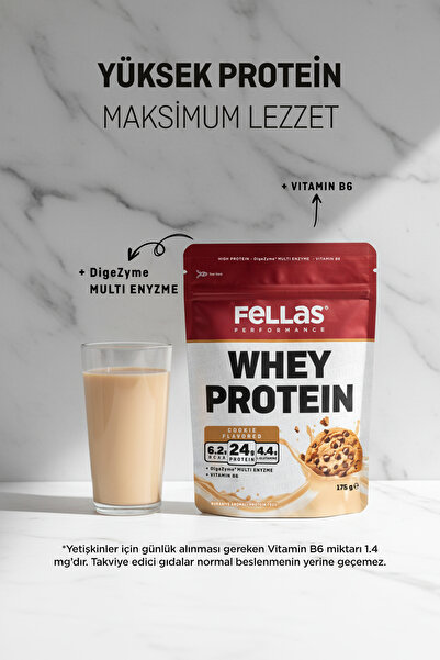 Fellas Whey Protein Tozu Kurabiye Aromalı 175g