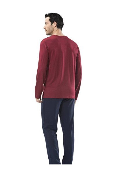 Cacharel Πιτζάμες με μακρύ μανίκι με λαιμόκοψη σε σχήμα V Emprime με τύπωμα