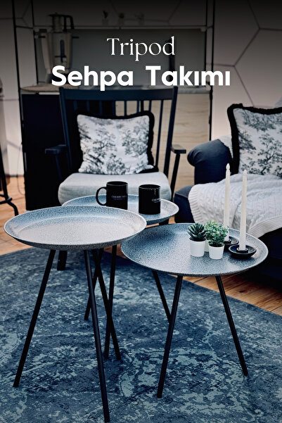 hemetalaksesuar Tripod 3'lü Sehpa