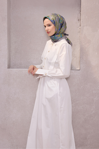 Belli Φουλάρι από καθαρό μετάξι 4207D (TWILL)-83