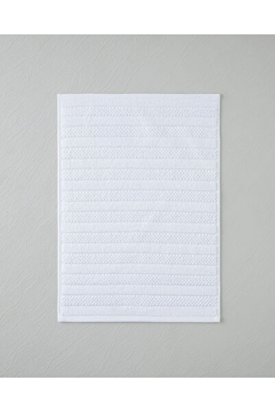 English Home Sandy Stripe Pamuk El Havlusu 30x45 cm Beyaz