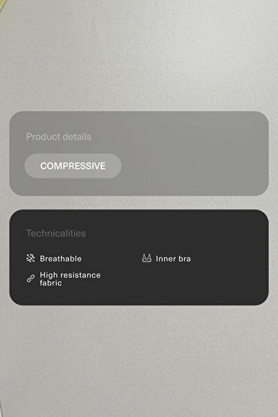 Oysho Compressive block tank top