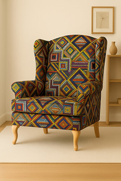 Metro Pattern Digital Printing Upholstery Fabric