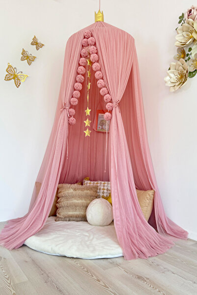 PAMUKA Tül Cibinlik Deluxe Blush