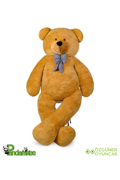 Pandamkee Dev Büyük Peluş Ayıcık 170 cm Hediyelik Ayı (%100 YERLİ) Kahverengi