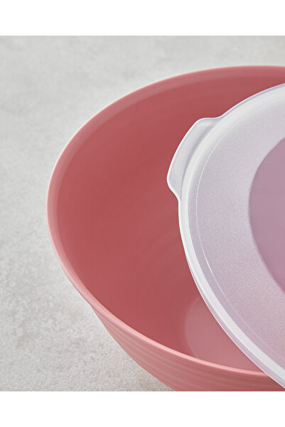 English Home Deanna Plastik 3 Parça Saklama Kabı 1-2-3 Lt Pembe