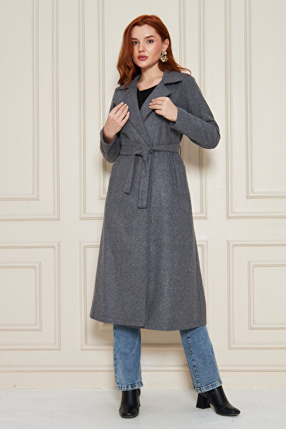 comstar Women's Stamp Unlined Belted Coat