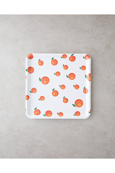 English Home Tavă din plastic Orangeis alb portocaliu